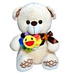 Huggable White Teddy Bear