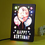 Personalised Happy Birthday LED Photo Frame