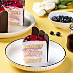 Blueberry Designer Cake- Eggless 1 Kg