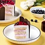 Blueberry Designer Cake- Eggless Half Kg