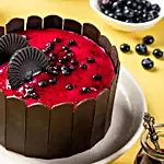 Blueberry Designer Cake- Eggless Half Kg