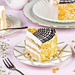 Butterscotch Cream Cake Half Kg Eggless