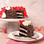 Choco Hearts Love Designer Cake- 1 Kg Eggless