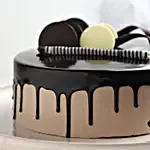 Chocolate Cream Cake Half kg Eggless