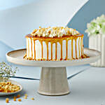 Cream Drop Caramel Cake- 2 Kg Eggless