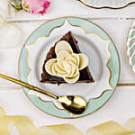 Flowery Chocolate Cream Cake 1 Kg