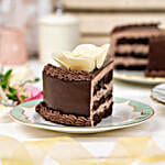 Flowery Chocolate Cream Cake 2 Kg