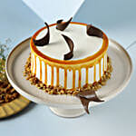 Heavenly Caramel Walnut Cake 1 Kg Eggless