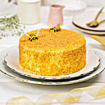 Honey Bee Butterscotch Cake 1 Kg Eggless