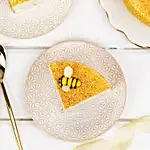 Honey Bee Butterscotch Cake- Half Kg Eggless