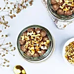 Yummy Choco Walnut Cake Jar Eggless Set of 2