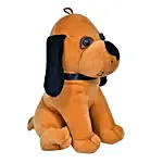 Cute Sitting Puppy Dog Toy