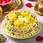 Butterscotch Cake With Rasmalai 1kg