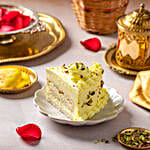 Butterscotch Cake With Rasmalai 1kg Eggless