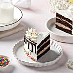 Creamy Drip Chocolate Cake 1 Kg Eggless