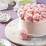 Decadent Floral Chocolate Cake 1 Kg