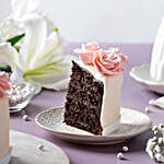 Decadent Floral Chocolate Cake 1 Kg Eggless