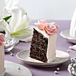 Decadent Floral Chocolate Cake 1 Kg