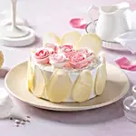 Rosy White Forest Cake Half Kg