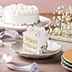 Vanilla Buttercream Cake Half Kg Eggless