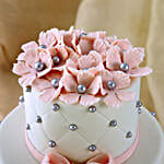 Pink Bow 2 Tier Truffle Cake- 3 Kg