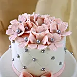 Pink Bow 2 Tier Truffle Cake 15 Kg