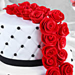 Rose Fondant Cake Chocolate 4kg