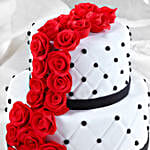 Rose Fondant Cake Chocolate 5kg