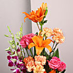 Graceful Mixed Flower Vase