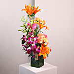 Graceful Mixed Flower Vase
