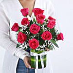 Grateful For You Roses Arrangement