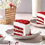 Red Velvet Fresh Cream Cake Half kg