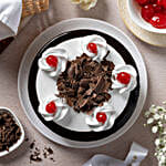 Black Forest Cake Half kg Eggless