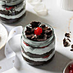 Black Forest Cream Cake Jar Eggless Set of 2