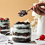 Black Forest Cream Cake Jar Set of 6