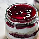 Blueberry Cream Cake Jar Eggless Set of 2
