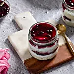 Blueberry Cream Cake Jar Set of 2