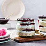 Blueberry Cream Cake Jar Set of 6