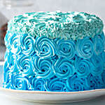 Blue Roses Designer Chocolate Cake 1 Kg