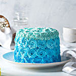 Blue Roses Designer Chocolate Cake 2 Kg