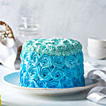 Blue Roses Designer Truffle Cake 2 Kg