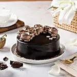 Chocolate Rose Designer Cake- Half Kg