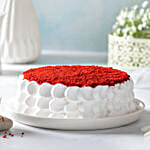 Creamy Red Velvet Cake Half Kg Eggless