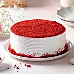 Red Velvet Fresh Cream Cake 1kg Eggless