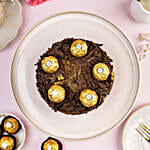 Delectable Rocher Truffle Cake- 1 Kg