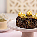 Delectable Rocher Truffle Cake- Half Kg