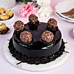 Ferrero Rocher Truffle Cake- Half Kg Eggless