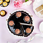 Ferrero Rocher Truffle Cake- Half Kg