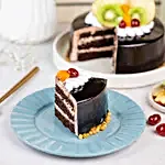 Fruit Chocolate Cake Half kg