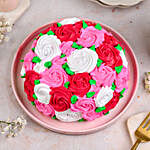 Full Of Roses Designer Cake- 1 Kg Eggless